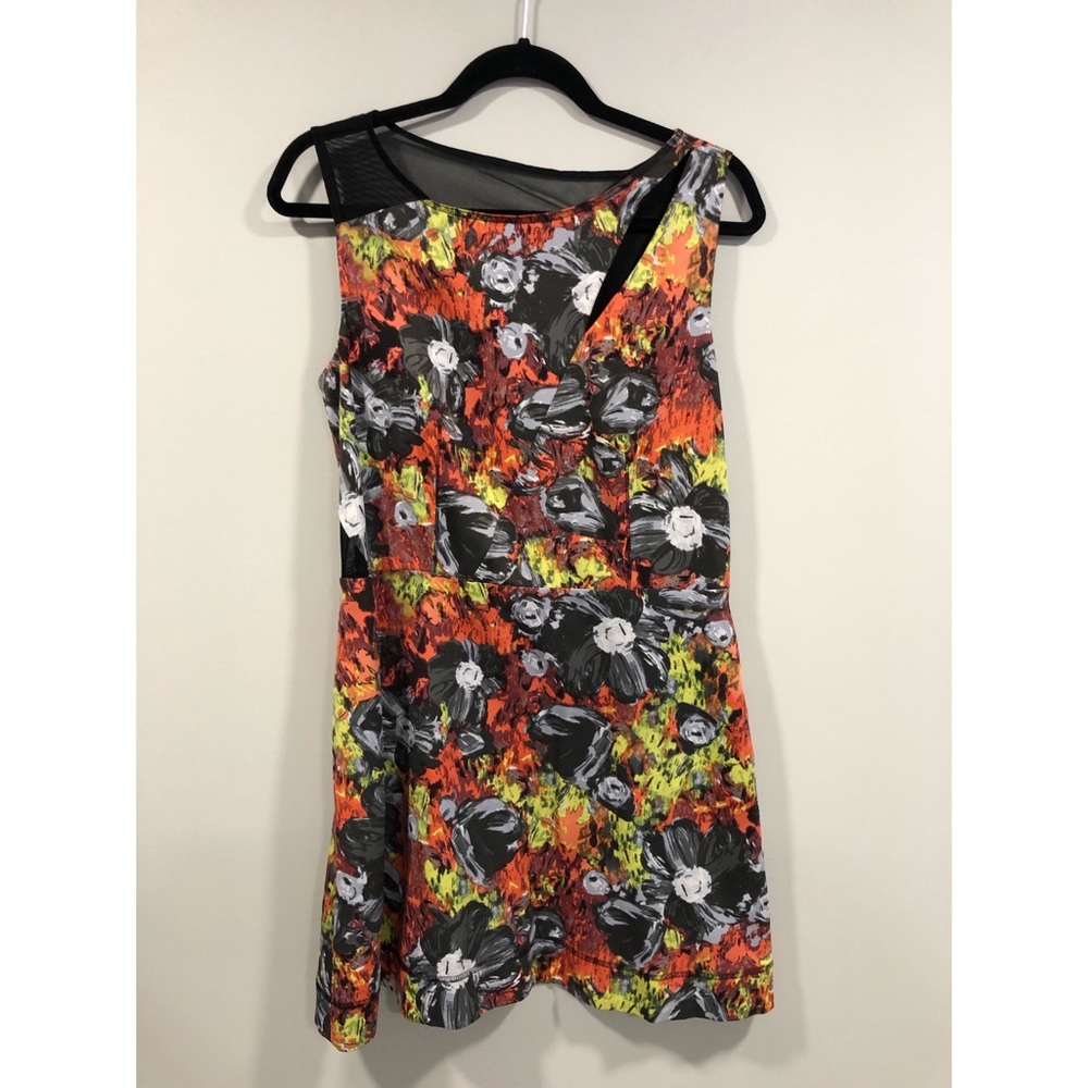 RACHEL ROY | MESH CUT OUT DRESS